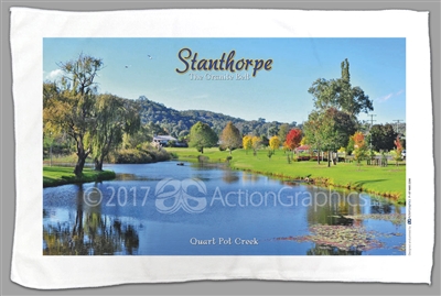 Quart Pot Creek Stanthorpe - Sublimated Tea Towels STPTT-001