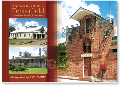Tenterfield Birthplace of out Nation - Standard Postcard  TEN-486