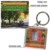 Tenterfield New South Wales - 40mm x 40mm Keyring  TENK-001