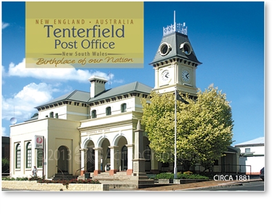 Tenterfield Post Office - Small Magnets  TENM-062