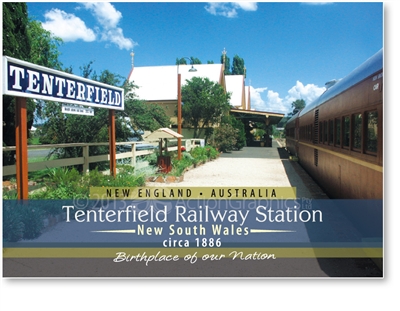 Tenterfield Birthplace of out Nation - Small Magnets  TENM-065