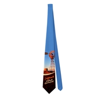 Windmill at outback - Sublimated Ties