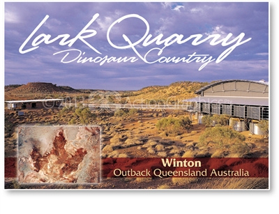 Winton, Lark Quarry  - Standard Postcard  WIN-281