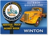 Winton Heritage truck Museum - Small Magnets  WINM-001