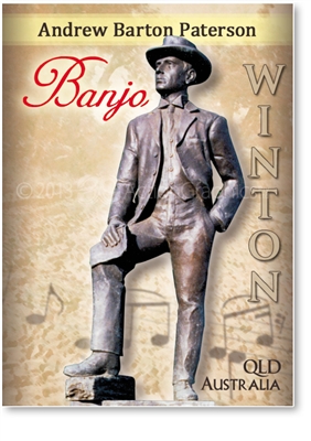 Winton, Banjo Paterson - Small Magnets  WINM-017