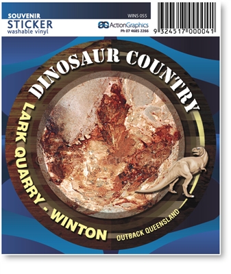 Winton Lark Quarry  - Round Sticker  WINS-055