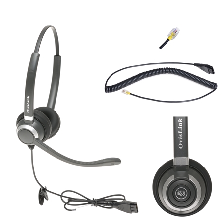 Cisco phone headset with Dual Ear and Single Ear options