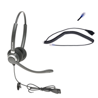 Mitel Phone Daul Ear Headset