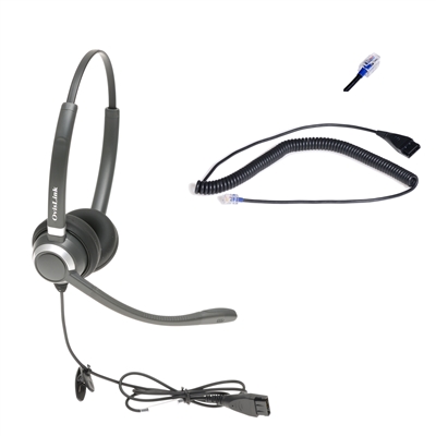 Nortel Phone Dual Ear Headset by OvisLink