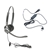 Dual Ear Call Center Headset for Computer with Silicone Ear Cushion