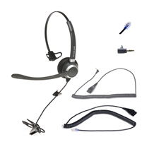 Polycom Phone Compatible Call Center Headset