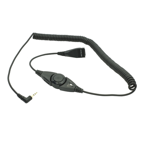 2.5mm Quick Disconnect Cord with Volume Control