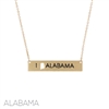 16729 I LOVE ALABAMA NECKLACE