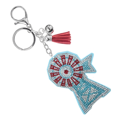 31375 WINDMILL RHINESTONE KEYCHAIN