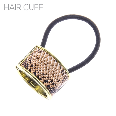 SNAKE SKIN HAIR CUFF