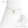 83525A UNICORN CHAIN ANKLET