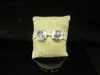 SQUARE CLIP ON EARRINGS