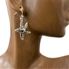 AE5324 ANTIQUE STARFISH EARRINGS