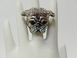 BDH547 BULLDOG HEAD STRETCH RING