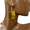 CE34 GOLD SQUARE SMALL EARRINGS