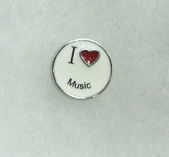 CH-146 'ILOVE MUSIC' CHARM