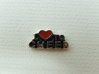 CH-177 'ILOVE TO CHEER' CHARM