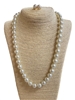 CNE6106 24" 12MM PEARL NECKLACE AND EARINGS SET