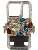 CPH01MC ADJUSTABLE MULTI COLOR  RHINESTONE CELLPHONE HOLDER