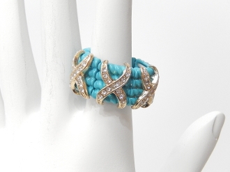 DOR9669 "KISS" STRETCH RING