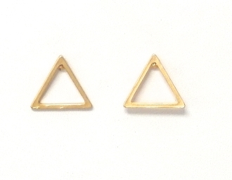 E-10195 TRIANGLE STUD EARRING