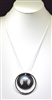 EN16521 SNAKE CHAIN CIRCLE NECKLACE