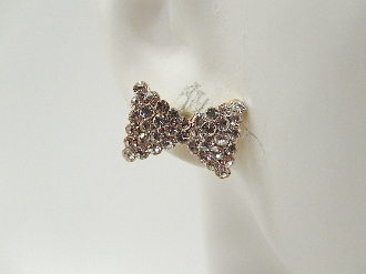 GE-30009 SMALL RHINESTONE EARRING