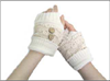 IA0009 Knit Open Finger&Stud Lace  GLOVES