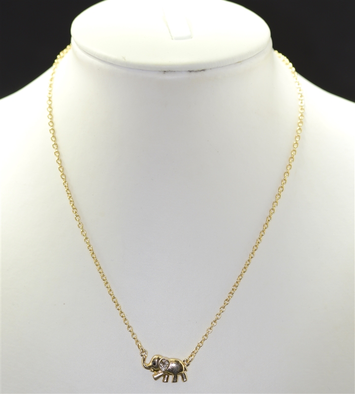 MLS8256 SMALL ELEPHANT NECKLACE
