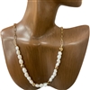 MNE7682 16''  FRESH WATER PEARL SHORT NECKLACE