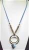 N02062 ANTIQUE CIRCLE NECKLACE