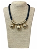 NP0080 SEMI SPHERES SHORT NECKLACE