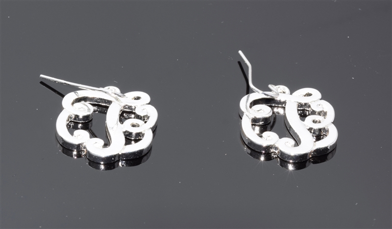 OE1551S T MONOGRAM EARRINGS