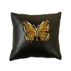 P1146MC SMALL GOLDEN MONARCH BUTTERFLY PIN BROOCH