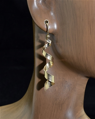 QSE7525 SWIRL/CURLY EARRINGS