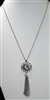 SN016 ANTIQUE SNAP BUTTON NECKLACE