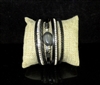 SP101 STONE 7 STRAND MAGNETIC BRACELET