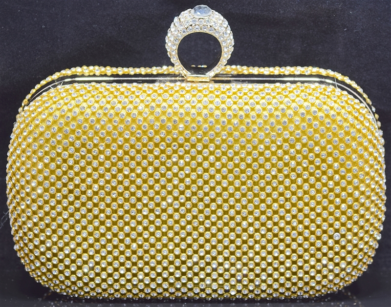 YB44 RHINESTONE EVENING BAG