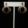 YE10017 ROSE GOLD CLIP-ON EARRINGS