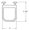 High Temperature Neoprene Sensing Edge