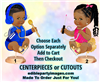 Beauty or Beats Baby Centerpiece with Stand OR Cutouts, Beauty or Beats Babies