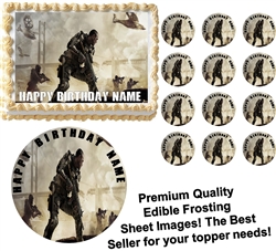 CALL OF DUTY Advanced Warfare Edible Cake Topper Image Frosting Sheet-All Sizes!