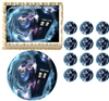 Doctor Who TARDIS Vortex Edible Cake Topper Frosting Sheet - All Sizes!