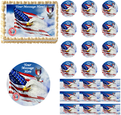 Eagle Scout Court of Honor Edible Cake Topper Image Cupcakes Eagle Scout Cake
