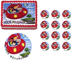 Little Einsteins Rocket Ship Edible Cake Topper Frosting Sheet - All Sizes!